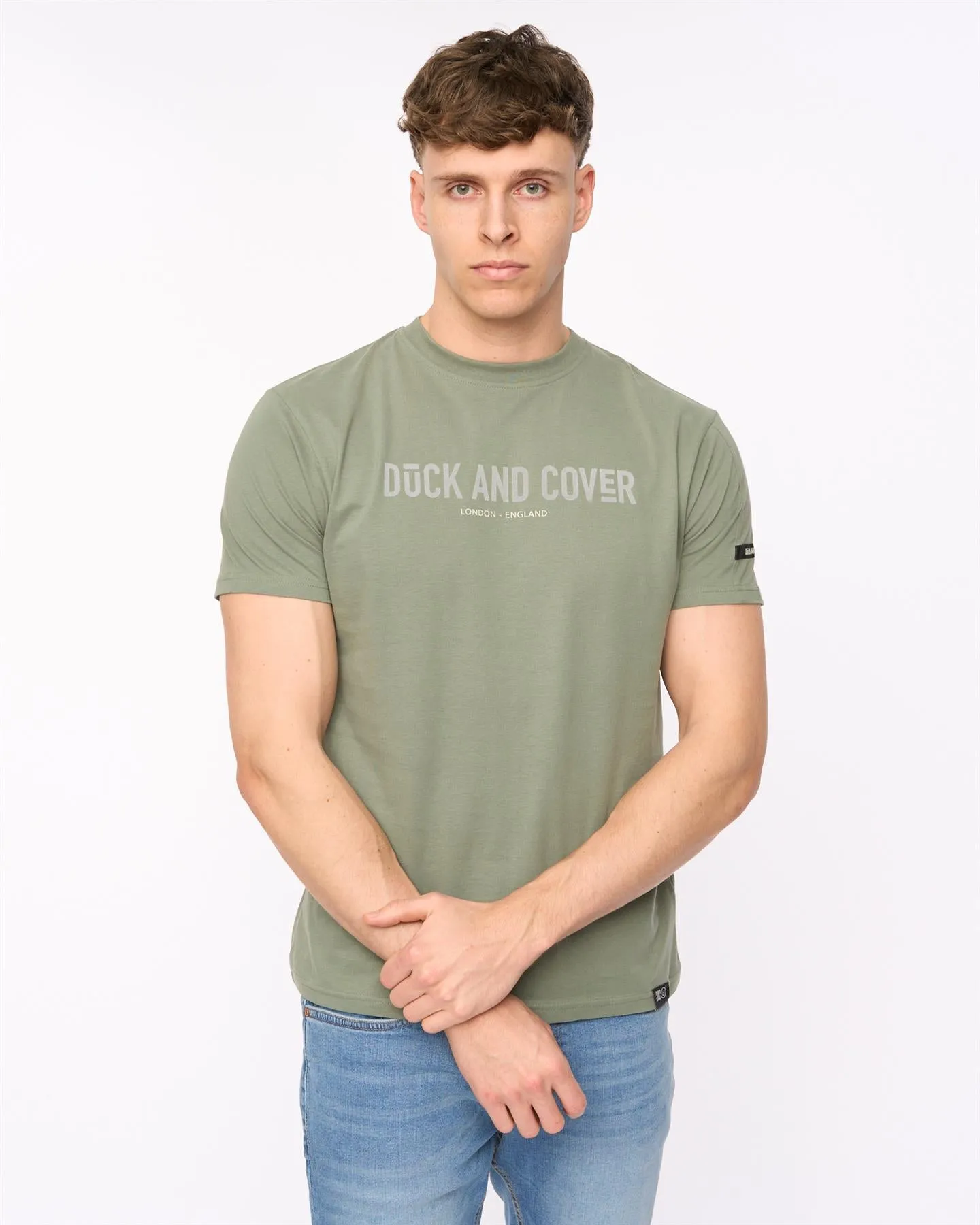 Walpole T-Shirt Olive sold by Duck and Cover product image thumbnail 2