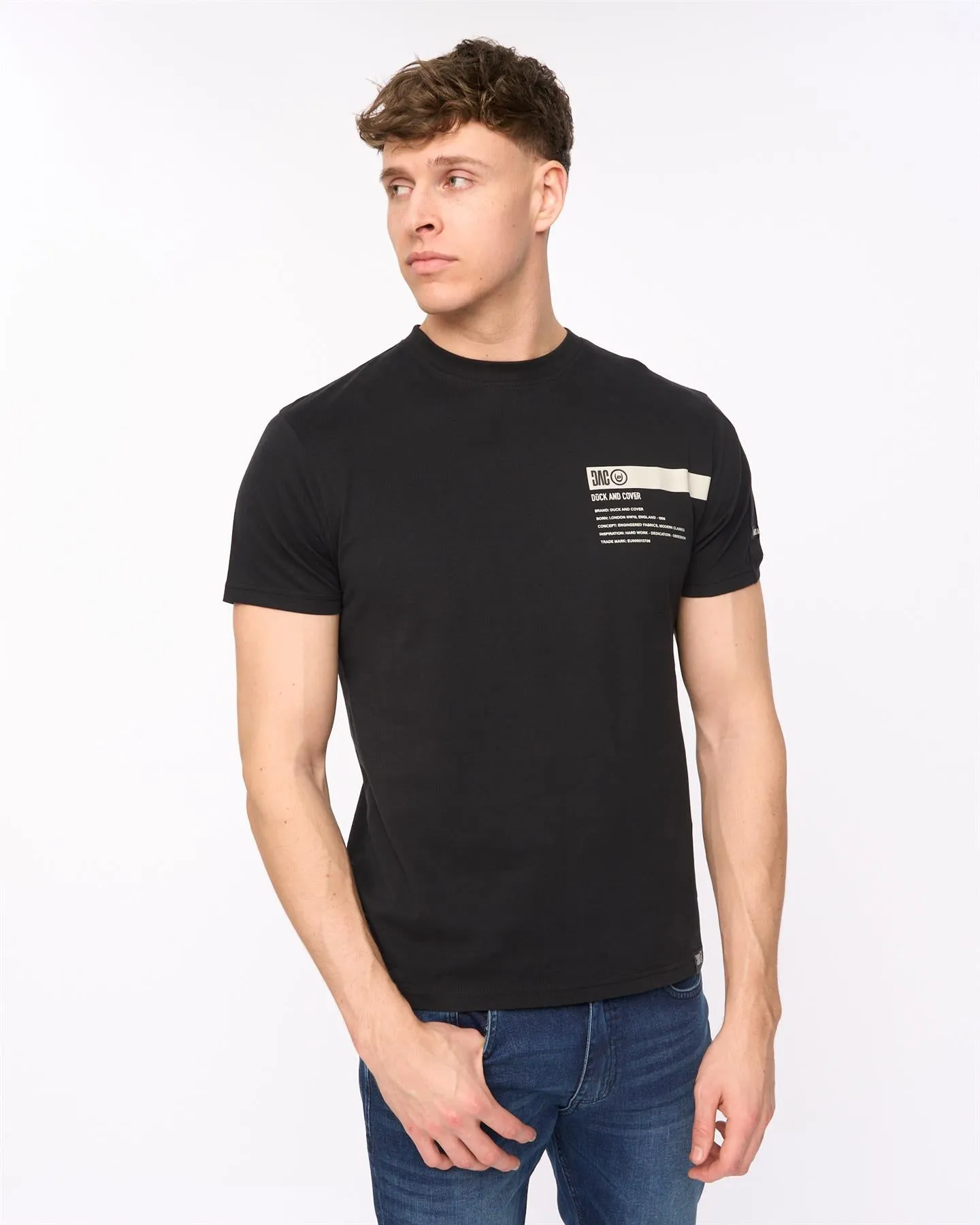 Tatick T-Shirt Black sold by Duck and Cover product image thumbnail 4