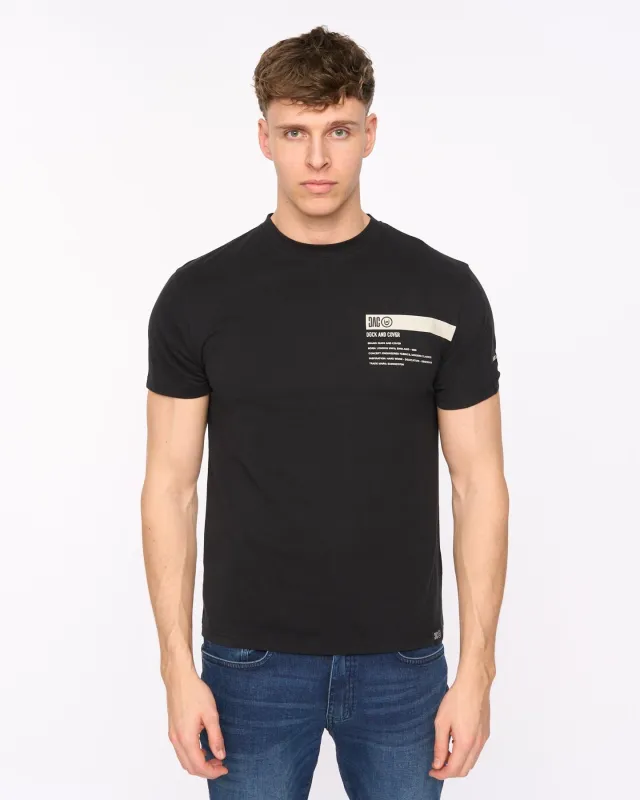 Tatick T-Shirt Black made by Duck and Cover