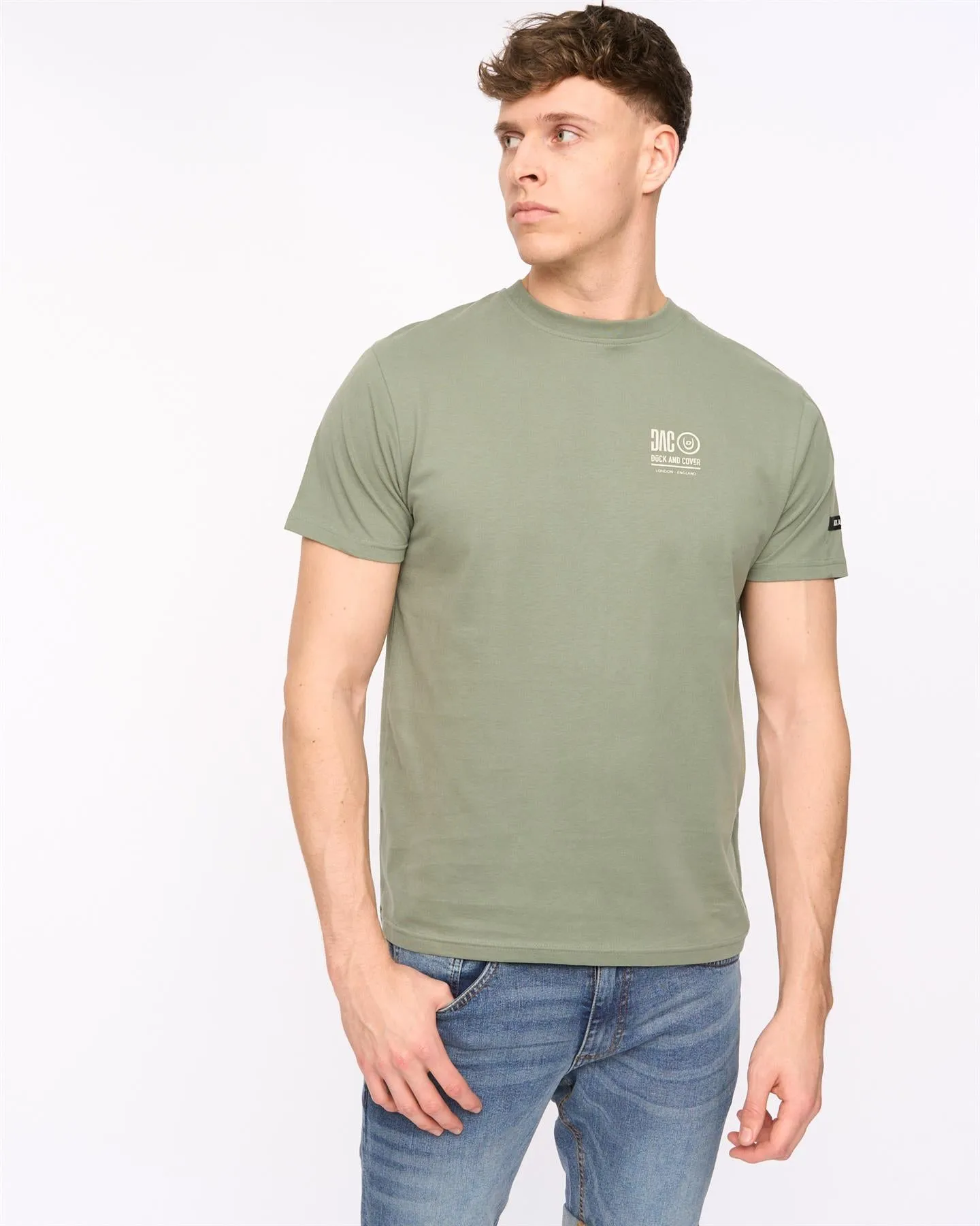 Lynnfold T-Shirt Olive sold by Duck and Cover product image thumbnail 5
