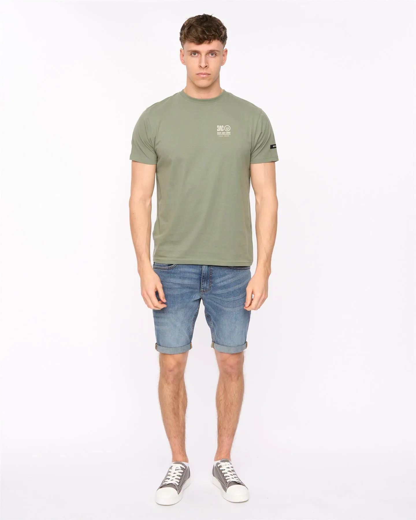 Lynnfold T-Shirt Olive sold by Duck and Cover product image thumbnail 3