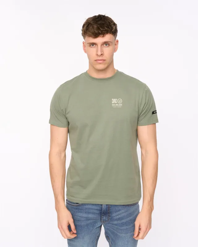 Lynnfold T-Shirt Olive made by Duck and Cover