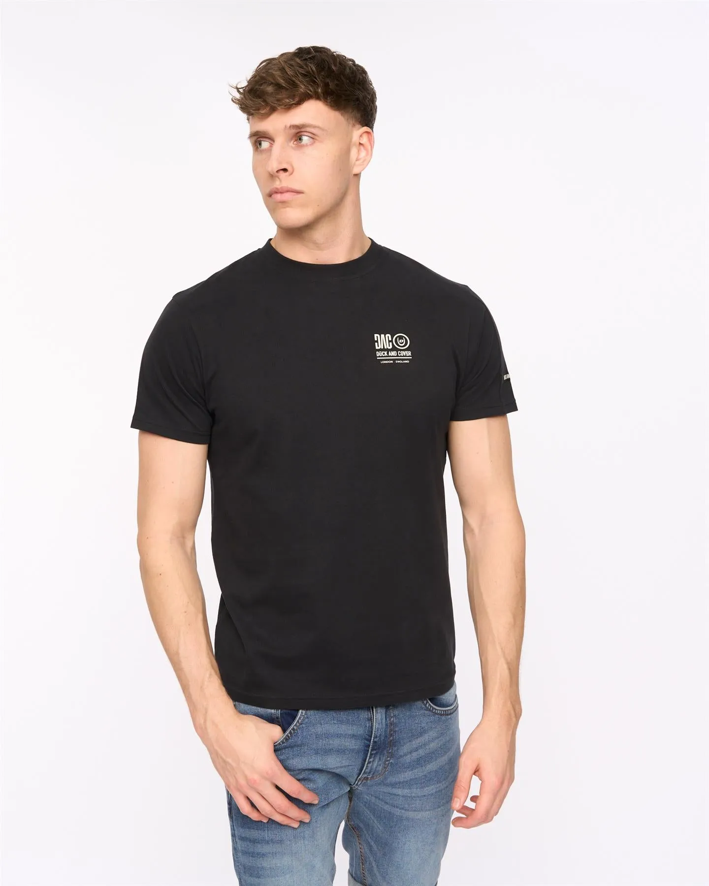 Lynnfold T-Shirt Black sold by Duck and Cover product image thumbnail 5