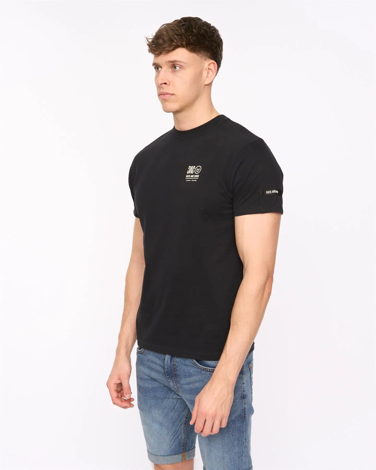 Lynnfold T-Shirt Black sold by Duck and Cover product image thumbnail 2