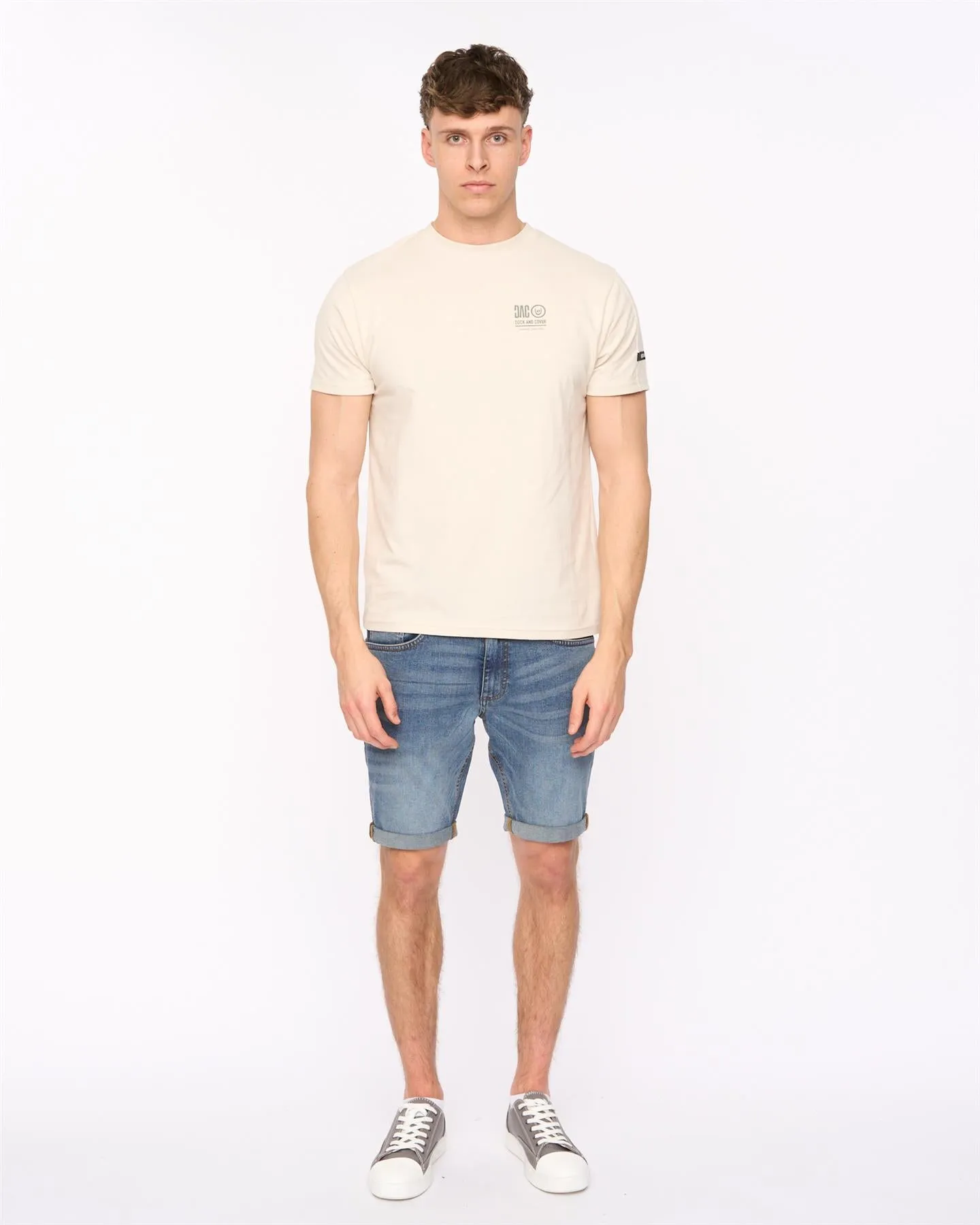 Lynnfold T-Shirt Light Stone sold by Duck and Cover product image thumbnail 3