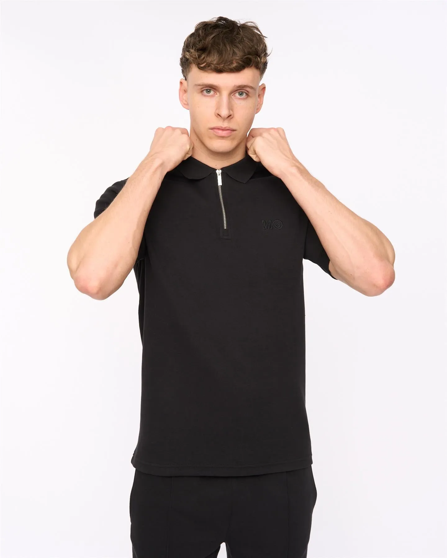 Sherborn Polo Black sold by Duck and Cover product image thumbnail 4