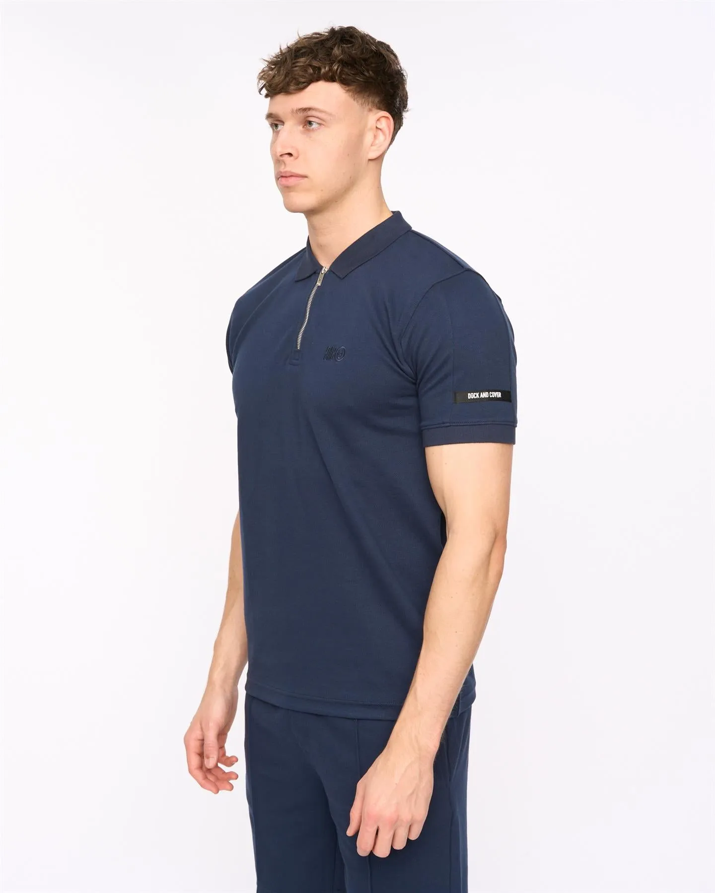 Sherborn Polo Navy sold by Duck and Cover product image thumbnail 4