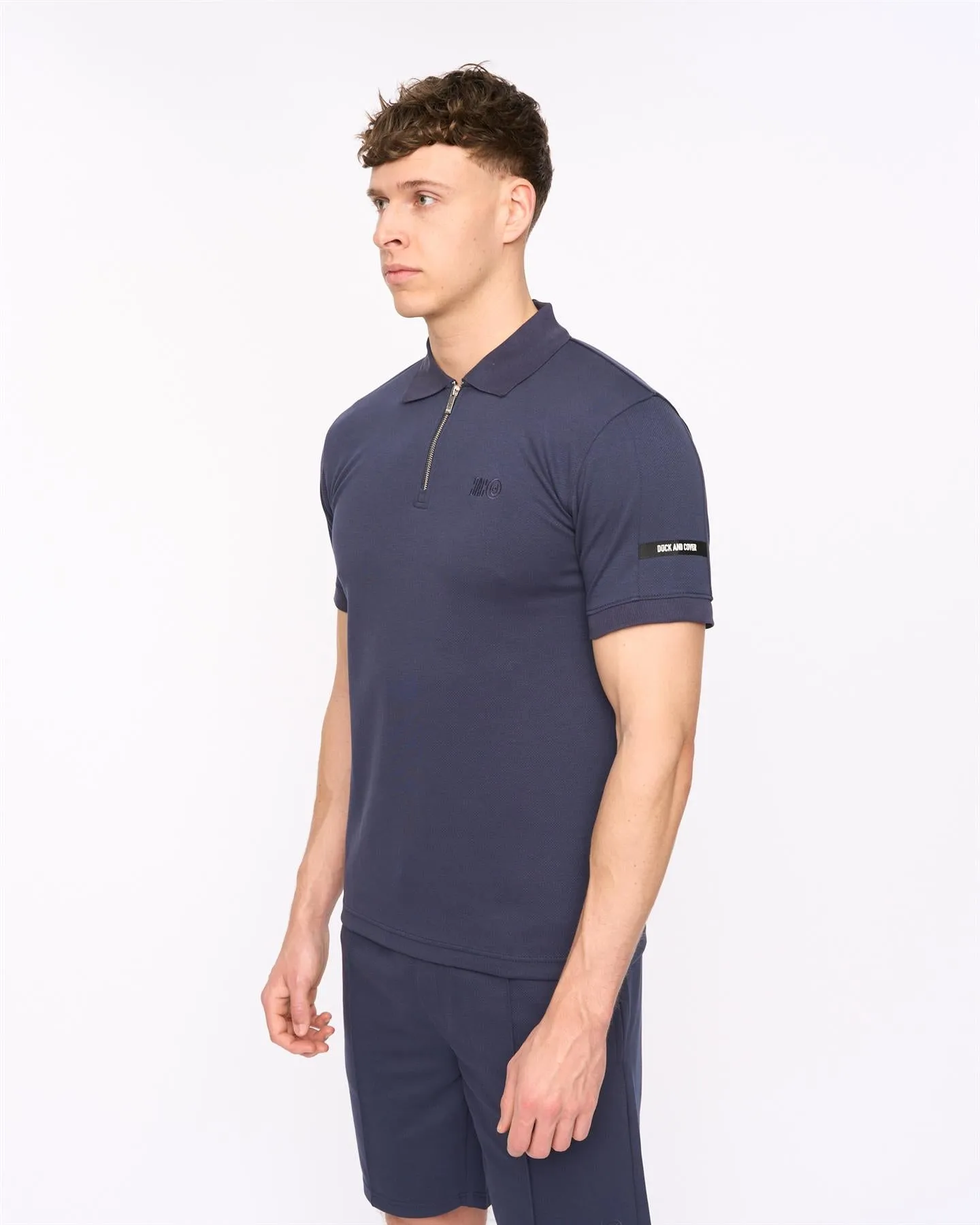 Sherborn Polo Denim Blue sold by Duck and Cover product image thumbnail 5