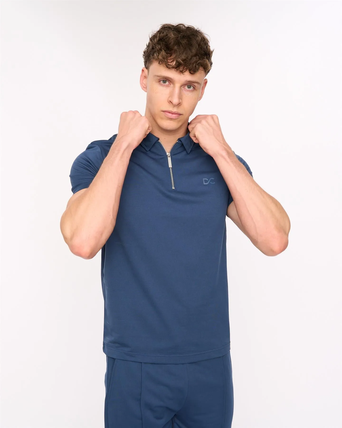 Medford Polo & Shorts Set Navy sold by Duck and Cover product image thumbnail 5