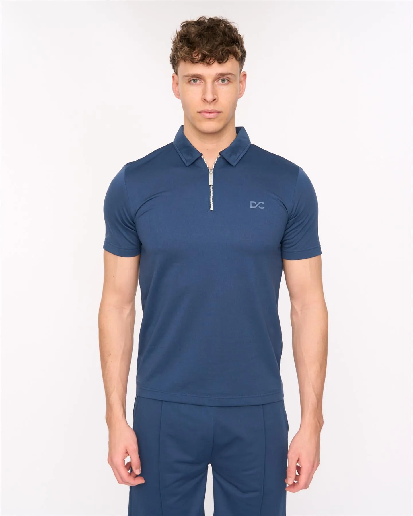 Medford Polo & Shorts Set Navy sold by Duck and Cover product image thumbnail 3
