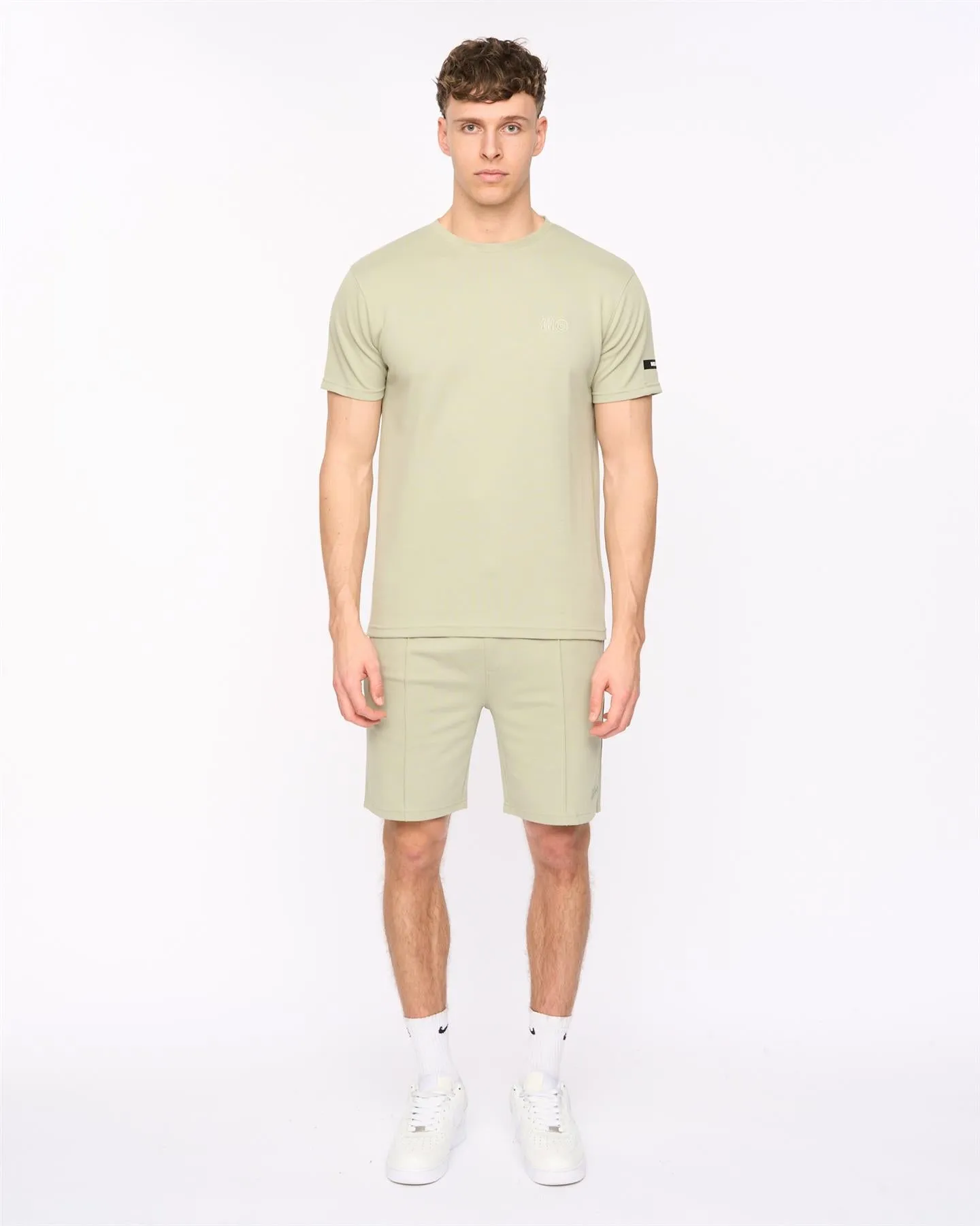 Sherborn T-Shirt Light Olive sold by Duck and Cover product image thumbnail 3