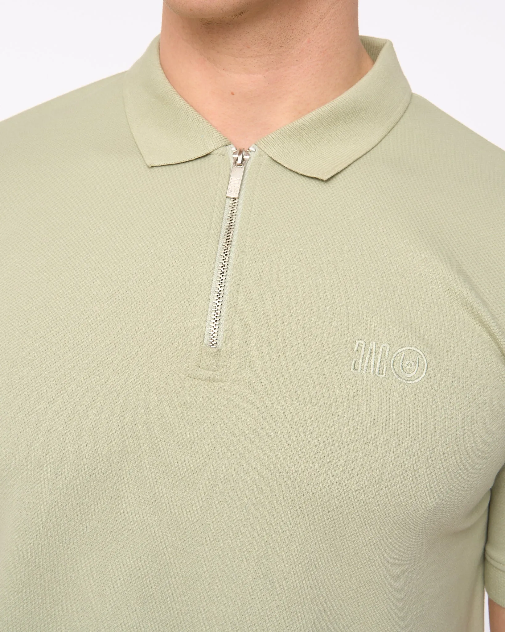Sherborn Polo & Short Light Olive sold by Duck and Cover product image thumbnail 4