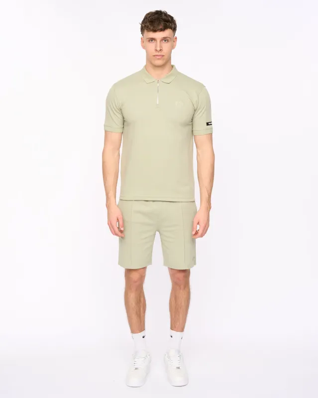 Sherborn Polo & Short Light Olive made by Duck and Cover