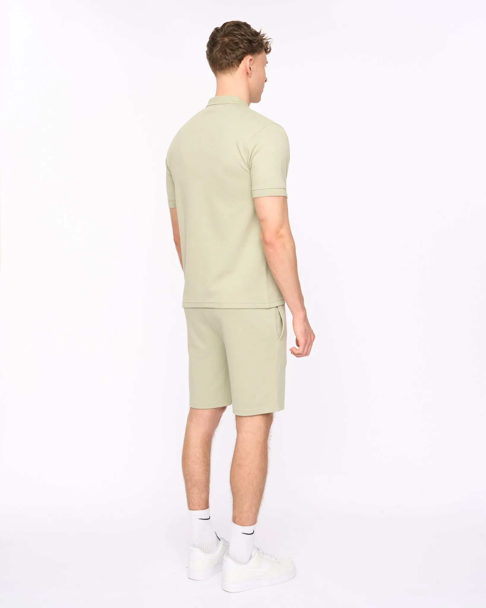 Sherborn Polo & Short Light Olive sold by Duck and Cover product image thumbnail 2