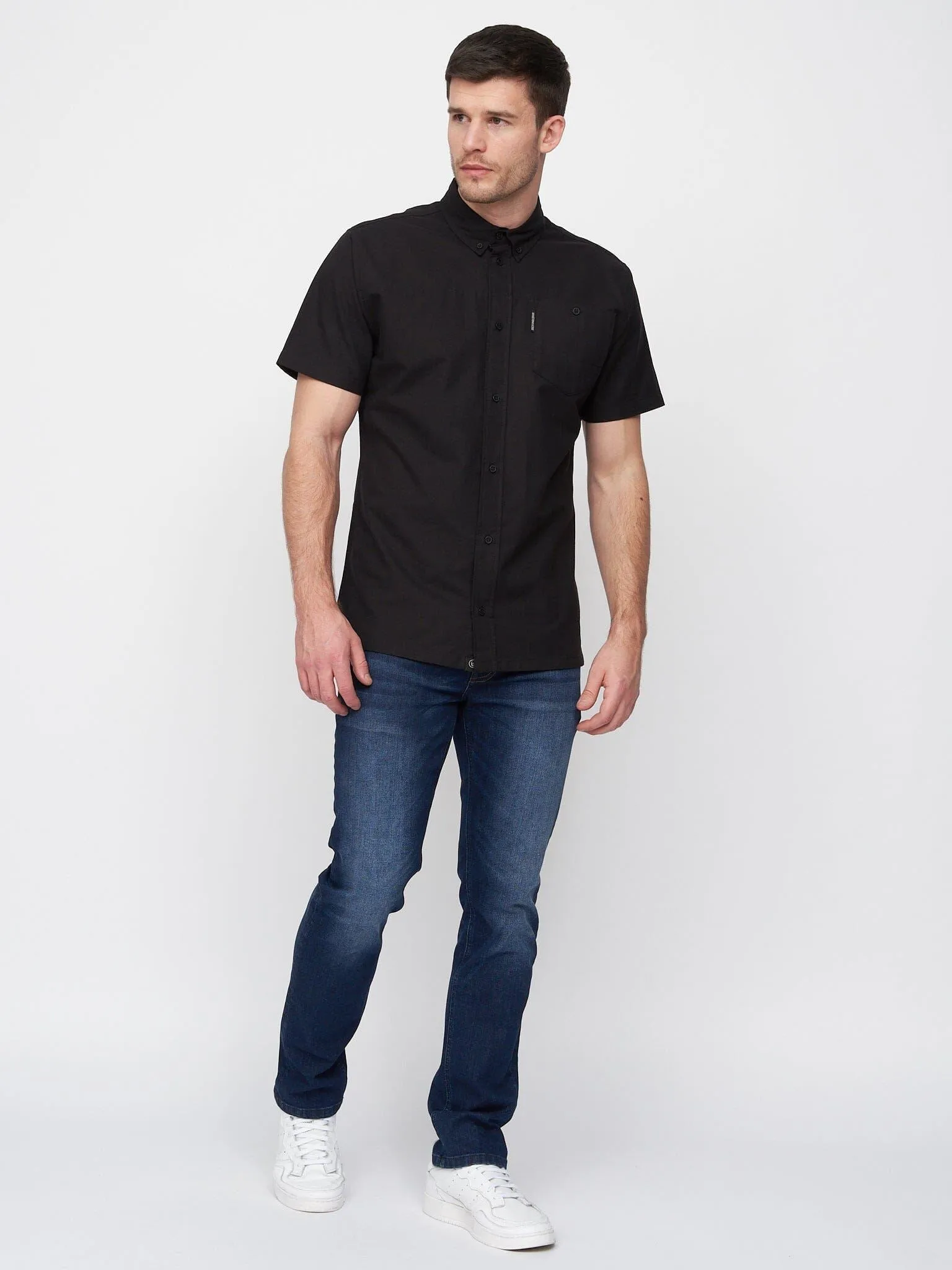 Kramlet Short Sleeve Shirt Black sold by Duck and Cover product image thumbnail 2