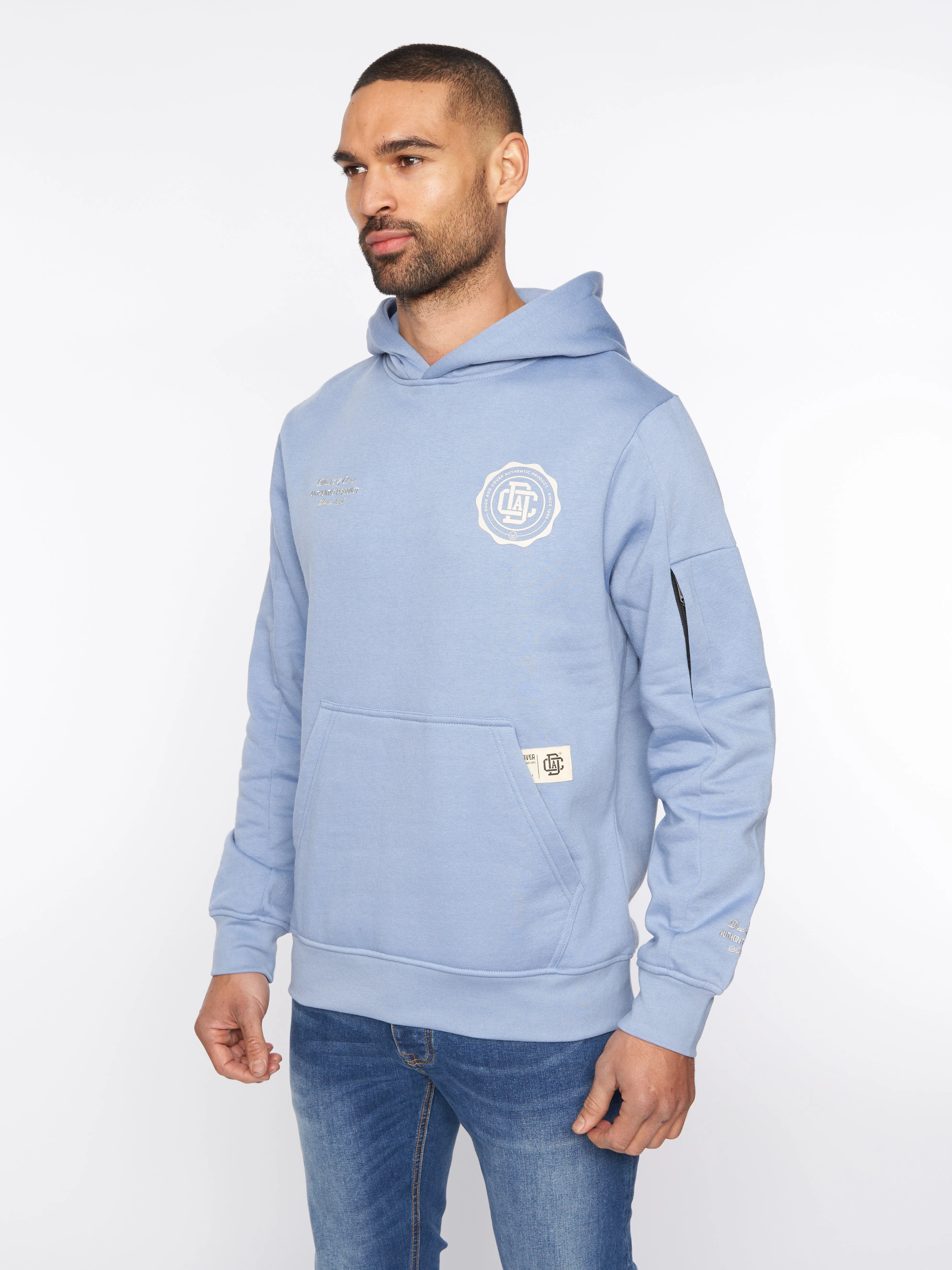 Keyaan Hoodie Blue sold by Duck and Cover product image thumbnail 2