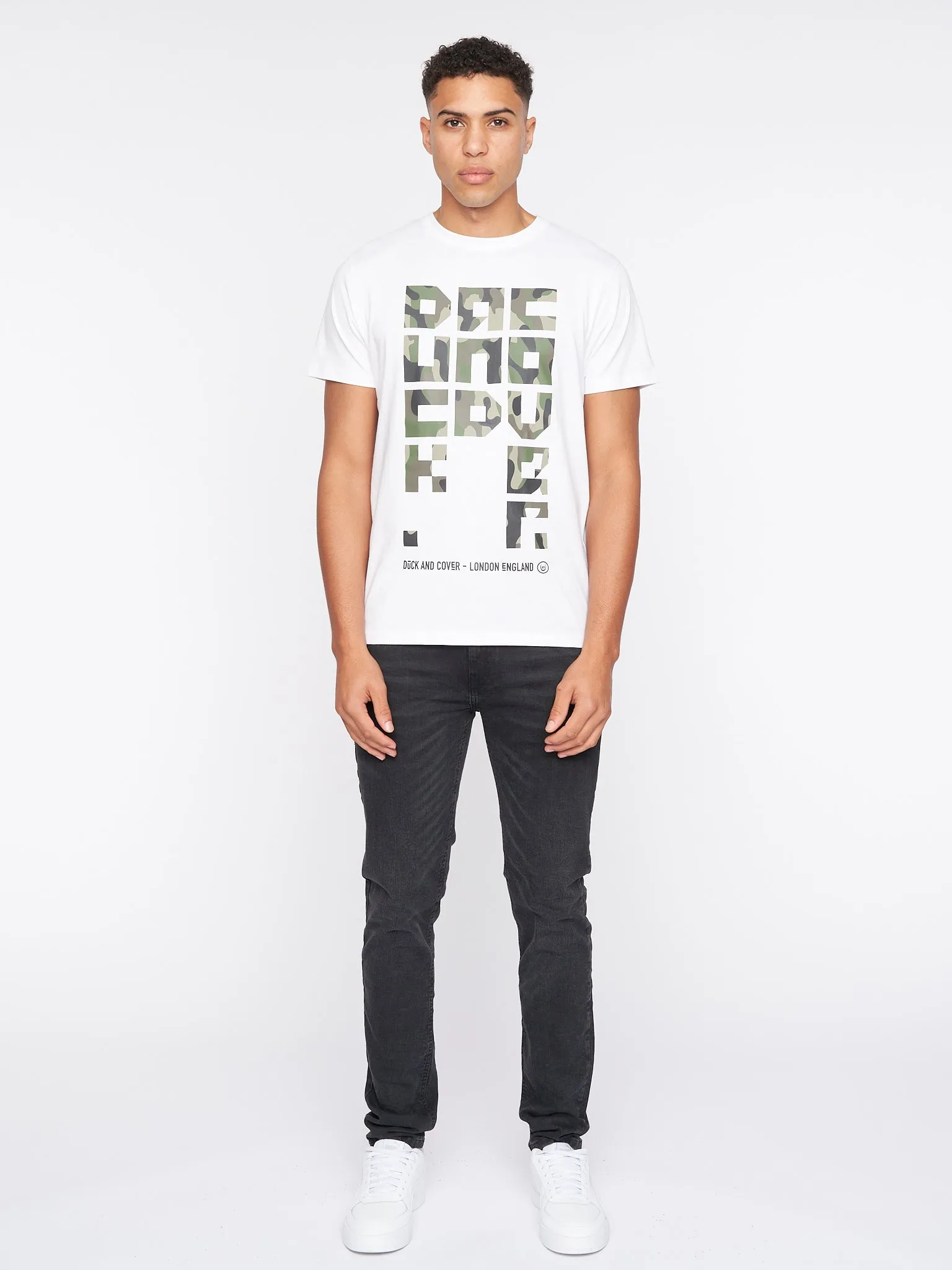 Camotown T-shirt White sold by Duck and Cover product image thumbnail 2