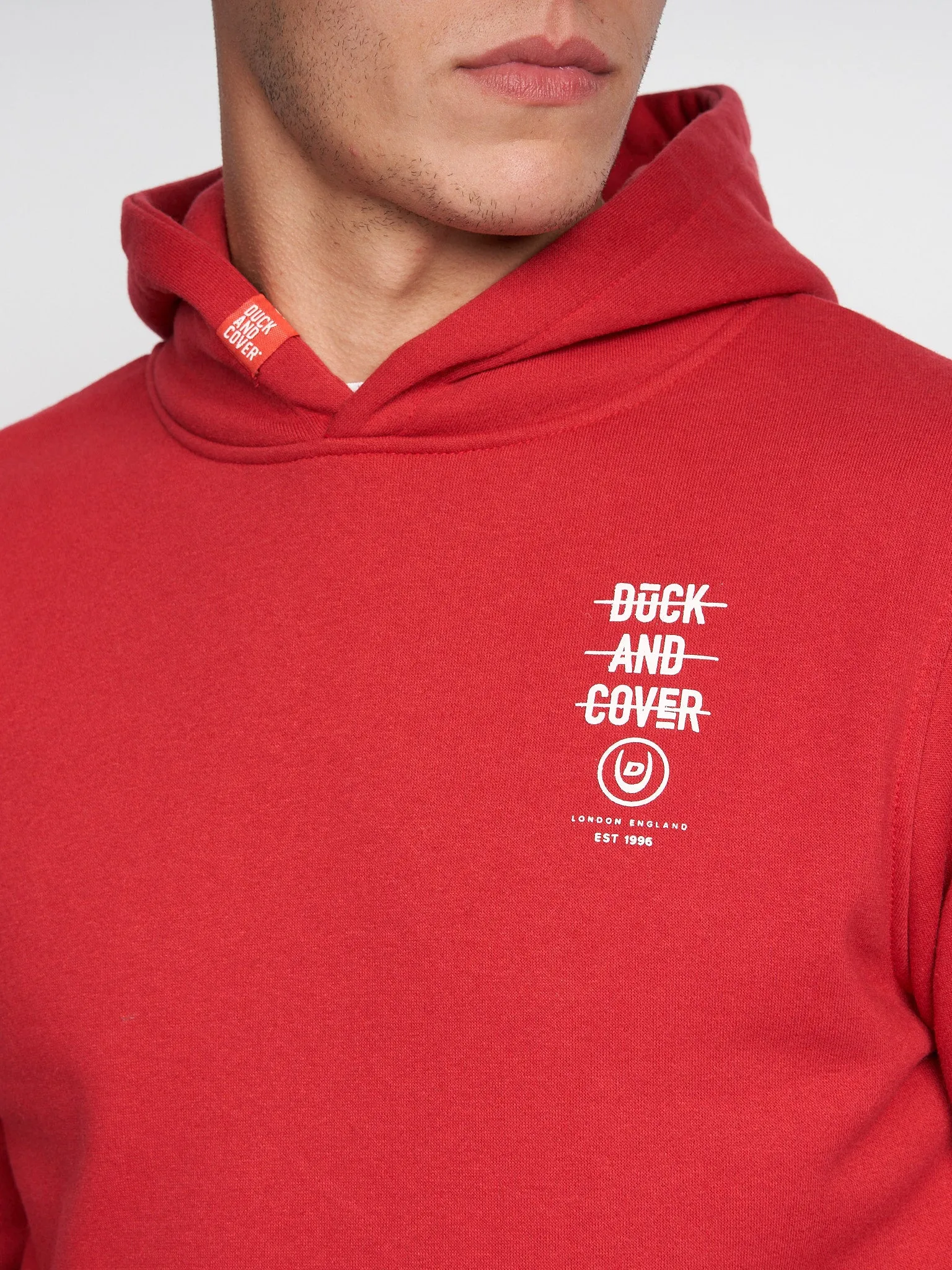 Lenta Hoodie Red sold by Duck and Cover product image thumbnail 5