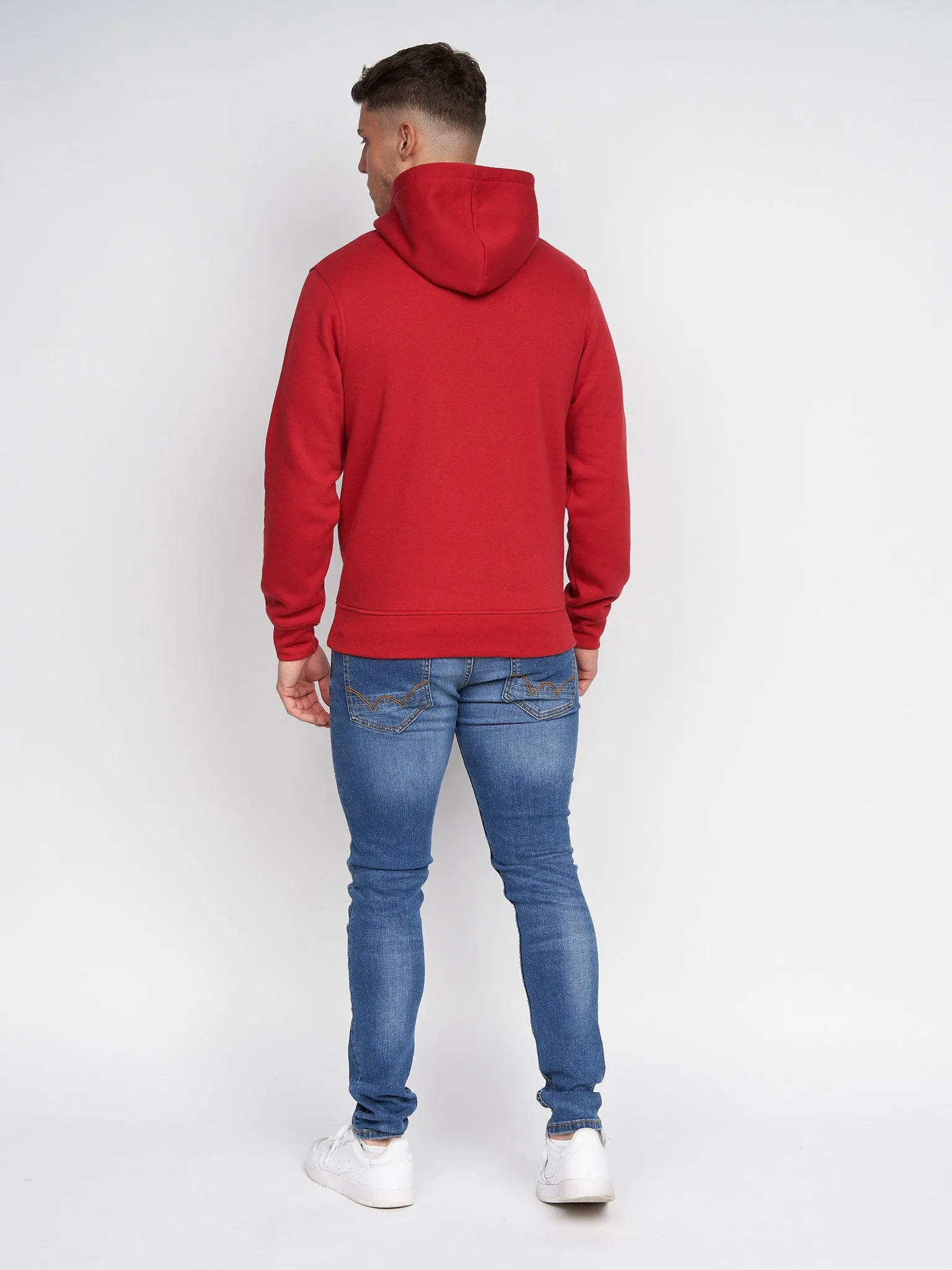 Lenta Hoodie Red sold by Duck and Cover product image thumbnail 4