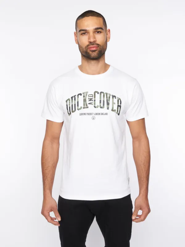 Shaffer T-Shirt White sold by Duck and Cover