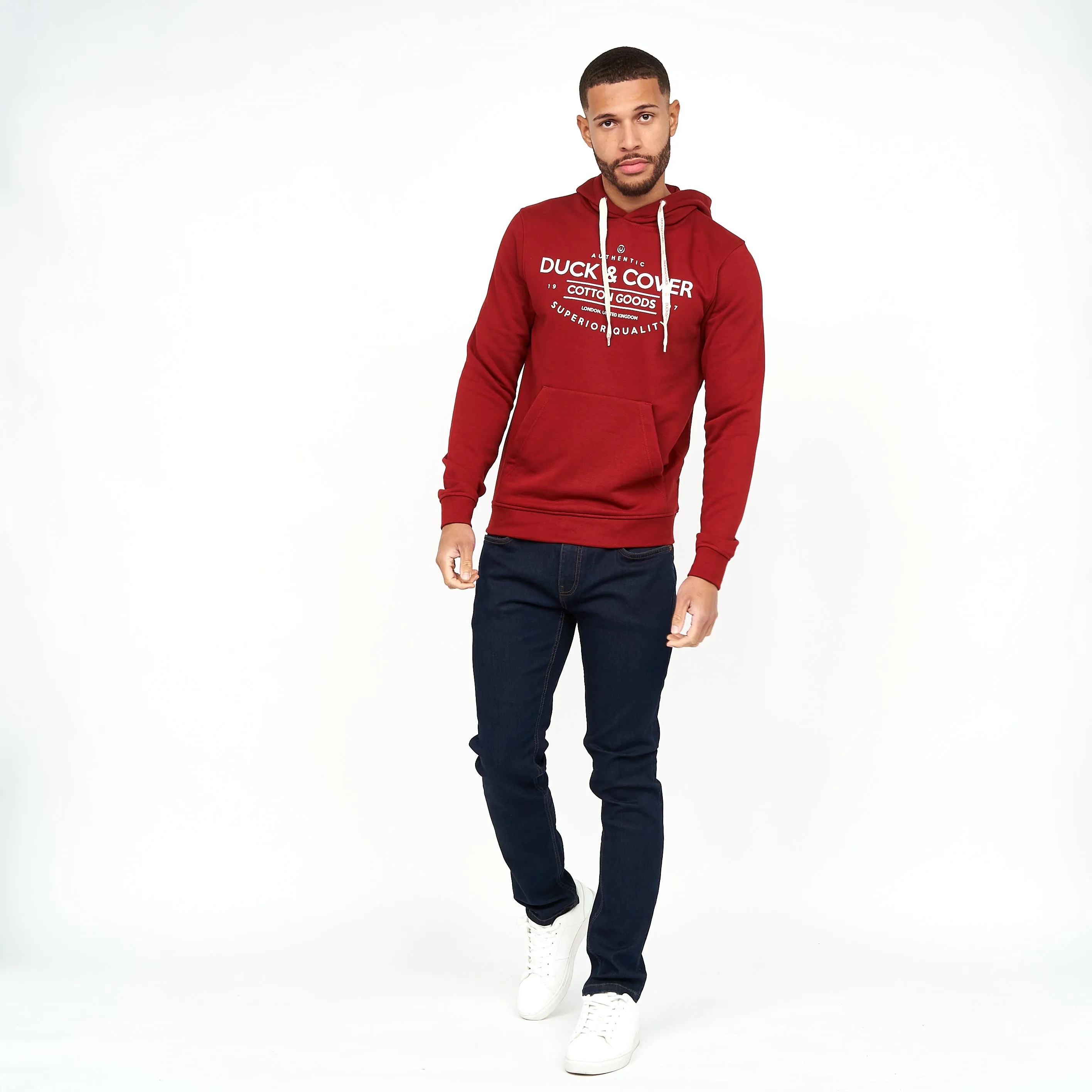 Gaius Hoodie Red sold by Duck and Cover product image thumbnail 3