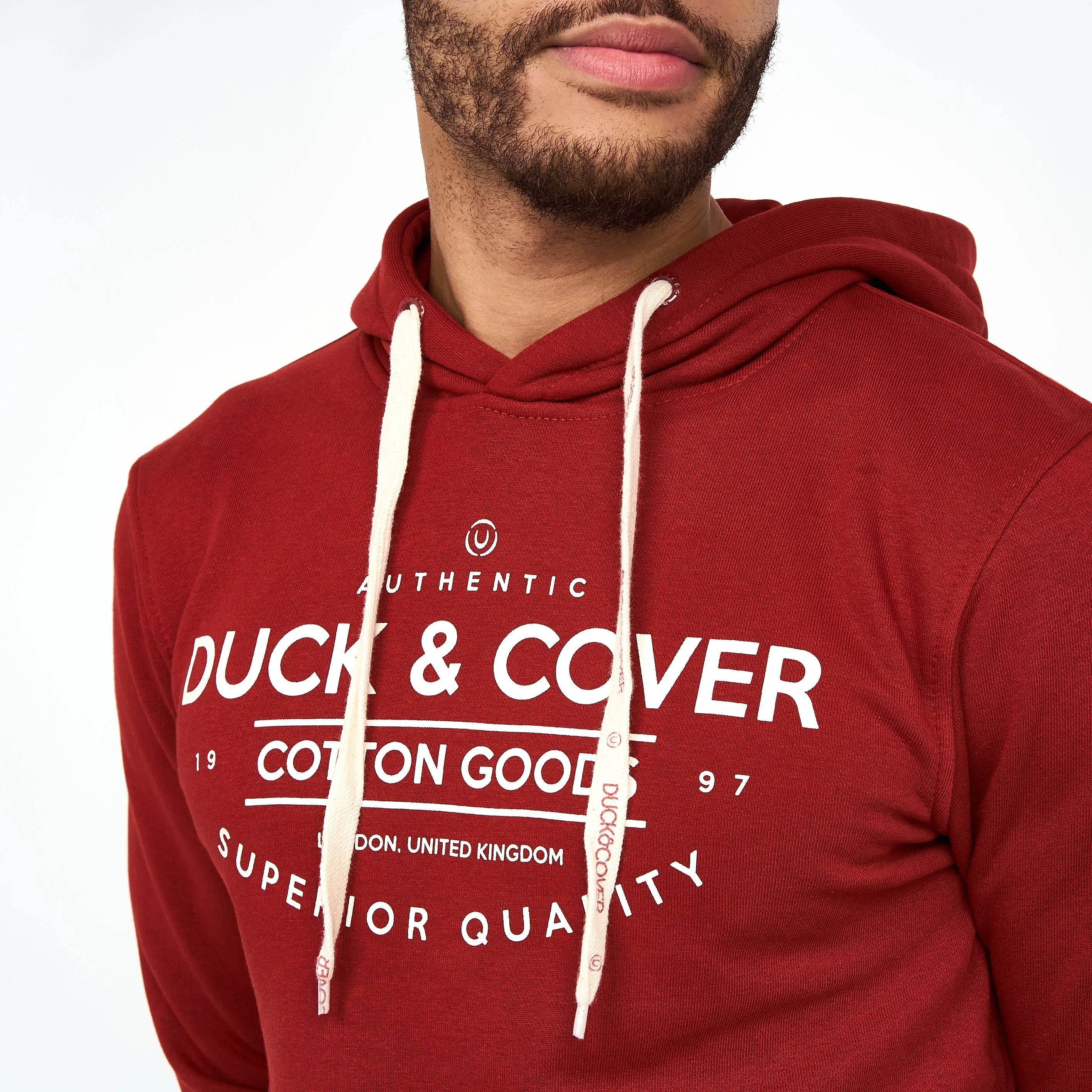 Gaius Hoodie Red sold by Duck and Cover product image thumbnail 5
