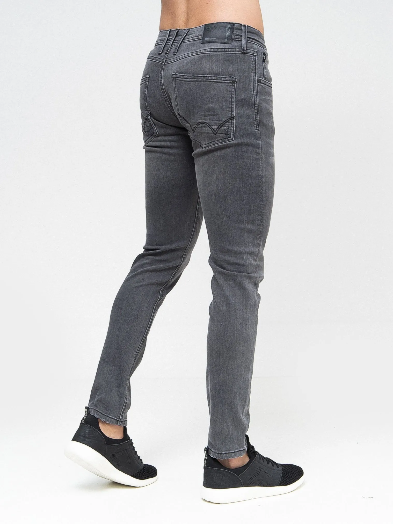 Tranfold Slim Fit Jeans Twin Pack Grey/Tinted Blue sold by Duck and Cover product image thumbnail 5