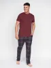 Callister Loungewear Set Burgundy sold by Duck and Cover
