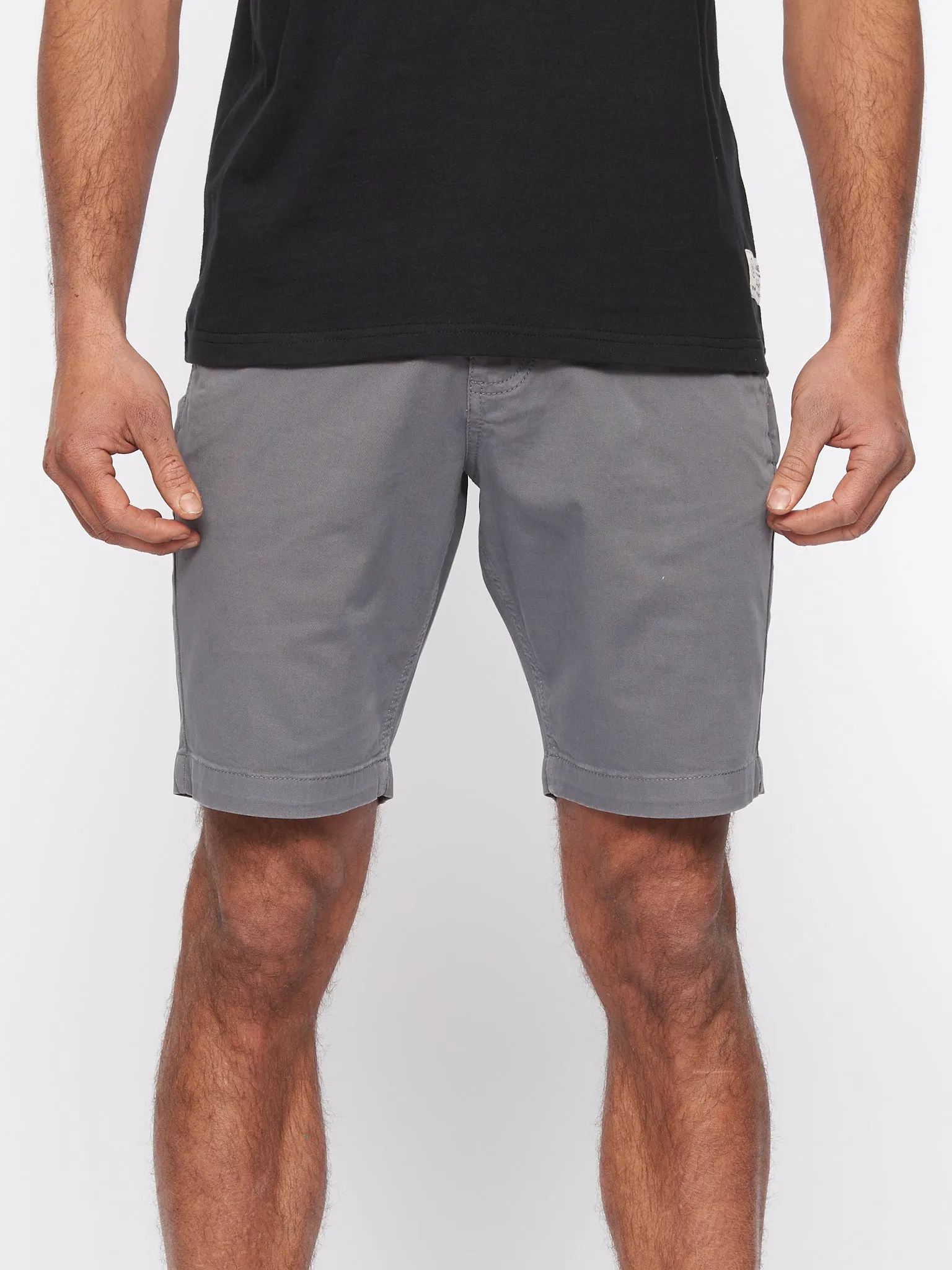 Moreshore Chino Shorts Dark Grey sold by Duck and Cover