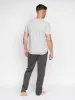 Radovan Loungewear Set Grey Marl sold by Duck and Cover