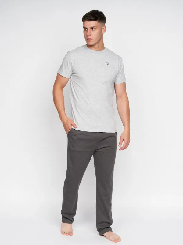 Radovan Loungewear Set Grey Marl sold by Duck and Cover
