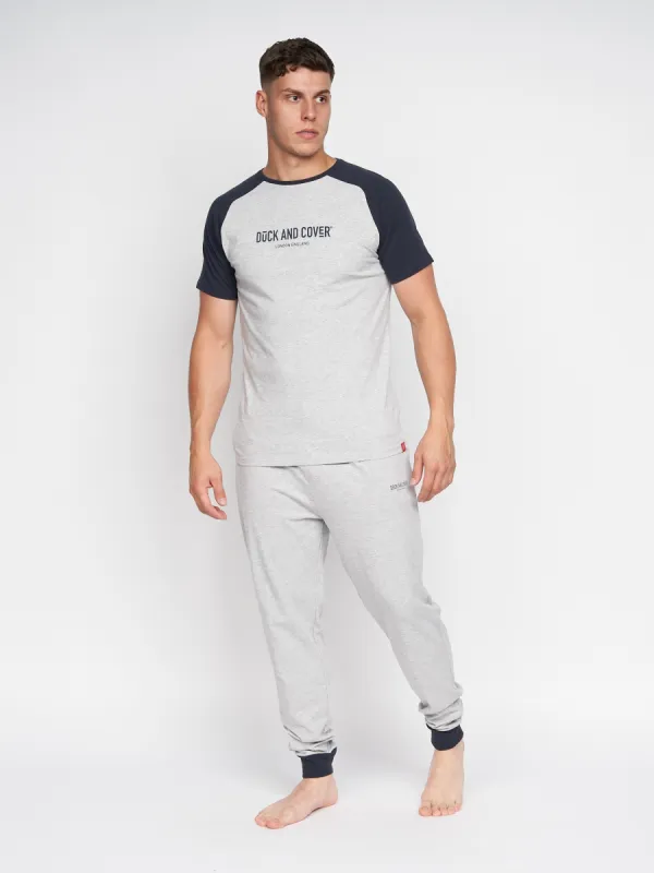 Vianney Loungewear Set Grey Marl sold by Duck and Cover