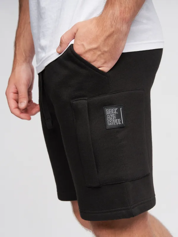 Milgate Jog Shorts Black sold by Duck and Cover