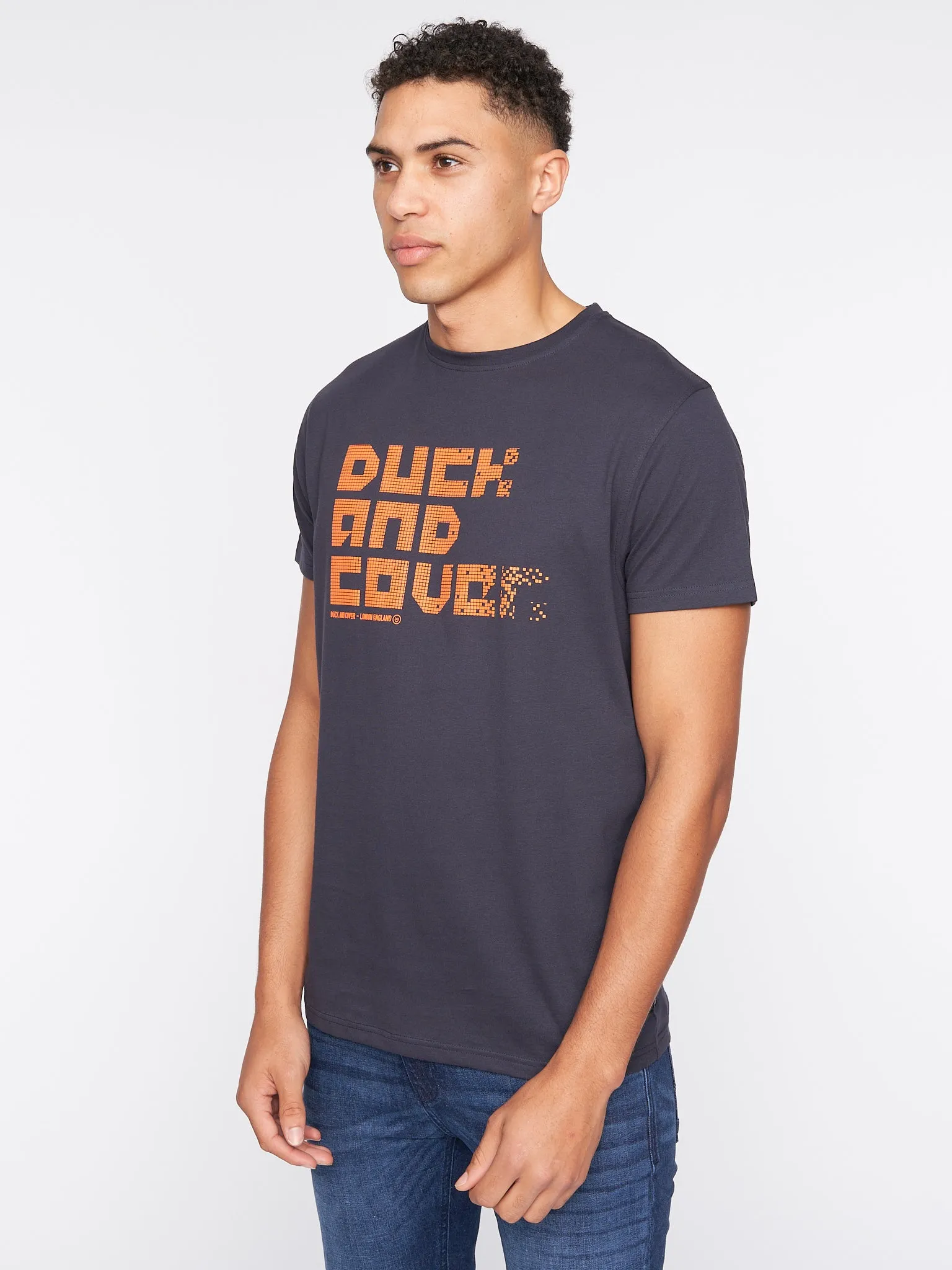 Tranfax T-Shirt Dark Navy sold by Duck and Cover product image thumbnail 3