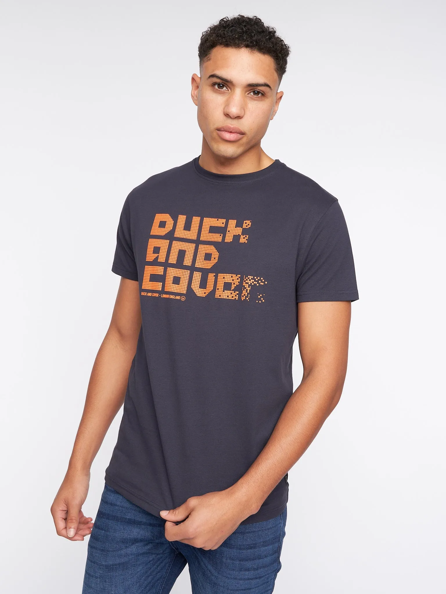 Tranfax T-Shirt Dark Navy sold by Duck and Cover product image thumbnail 5