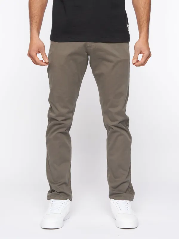 Moretor Chinos Olive sold by Duck and Cover