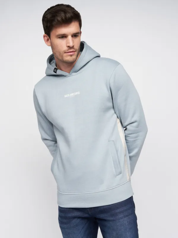 Gathport Hoodie Light Blue made by Duck and Cover