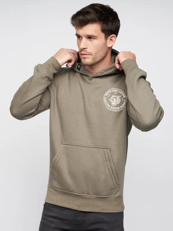 Supplys Hoodie Forest Green sold by Duck and Cover