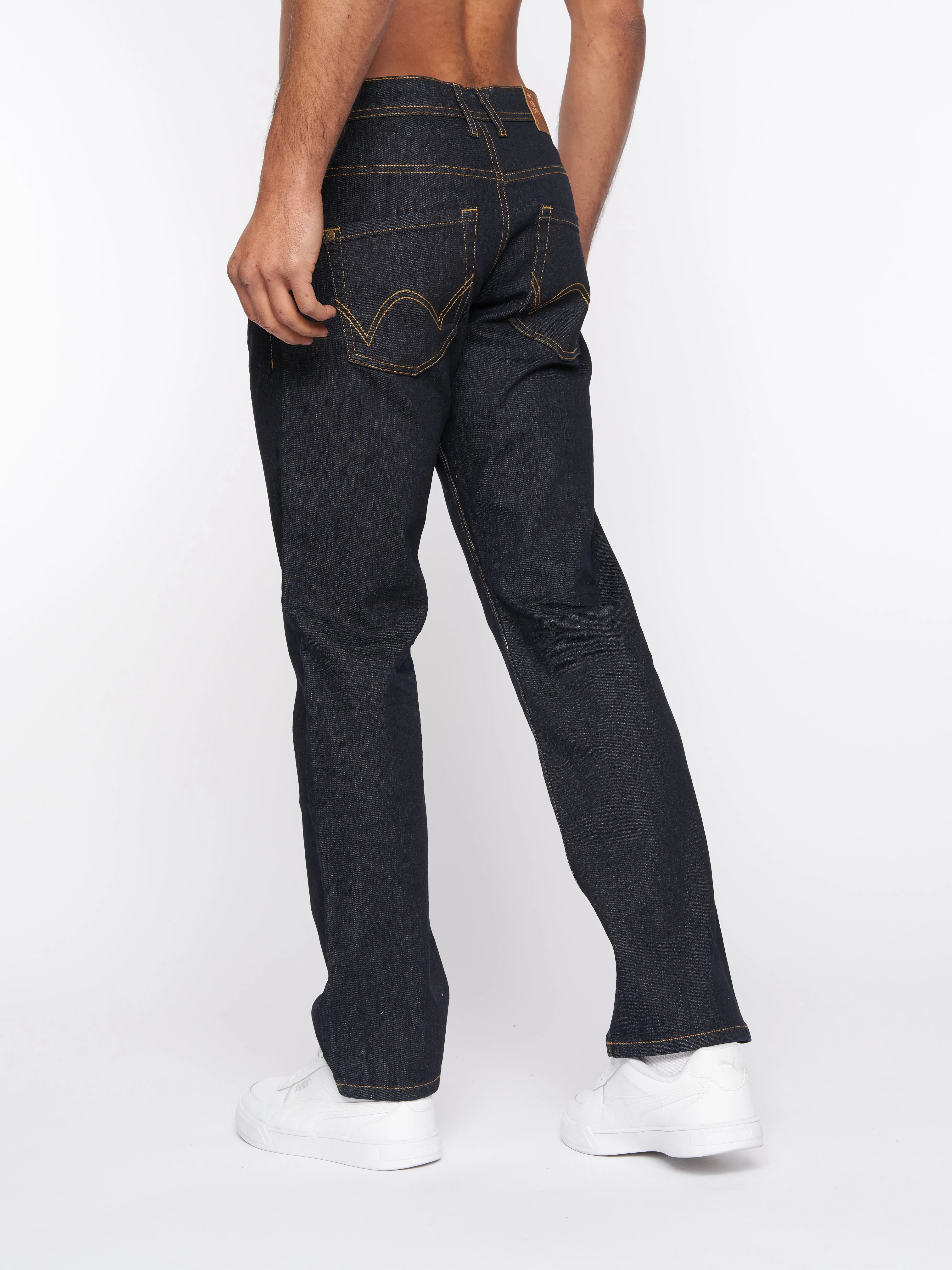 Hydras Straight Leg Jeans Raw Wash sold by Duck and Cover product image thumbnail 5