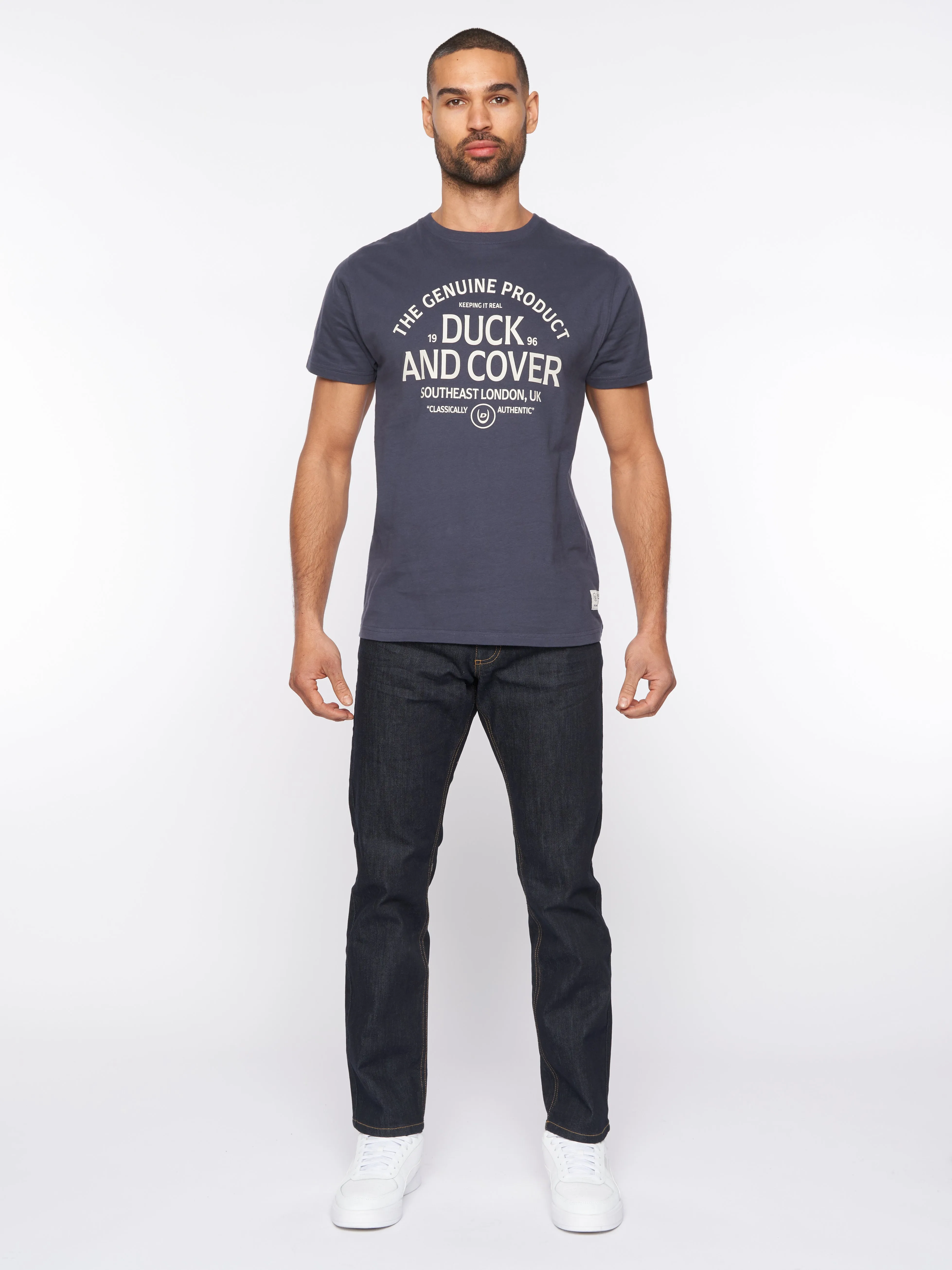 Hydras Straight Leg Jeans Raw Wash sold by Duck and Cover product image thumbnail 2