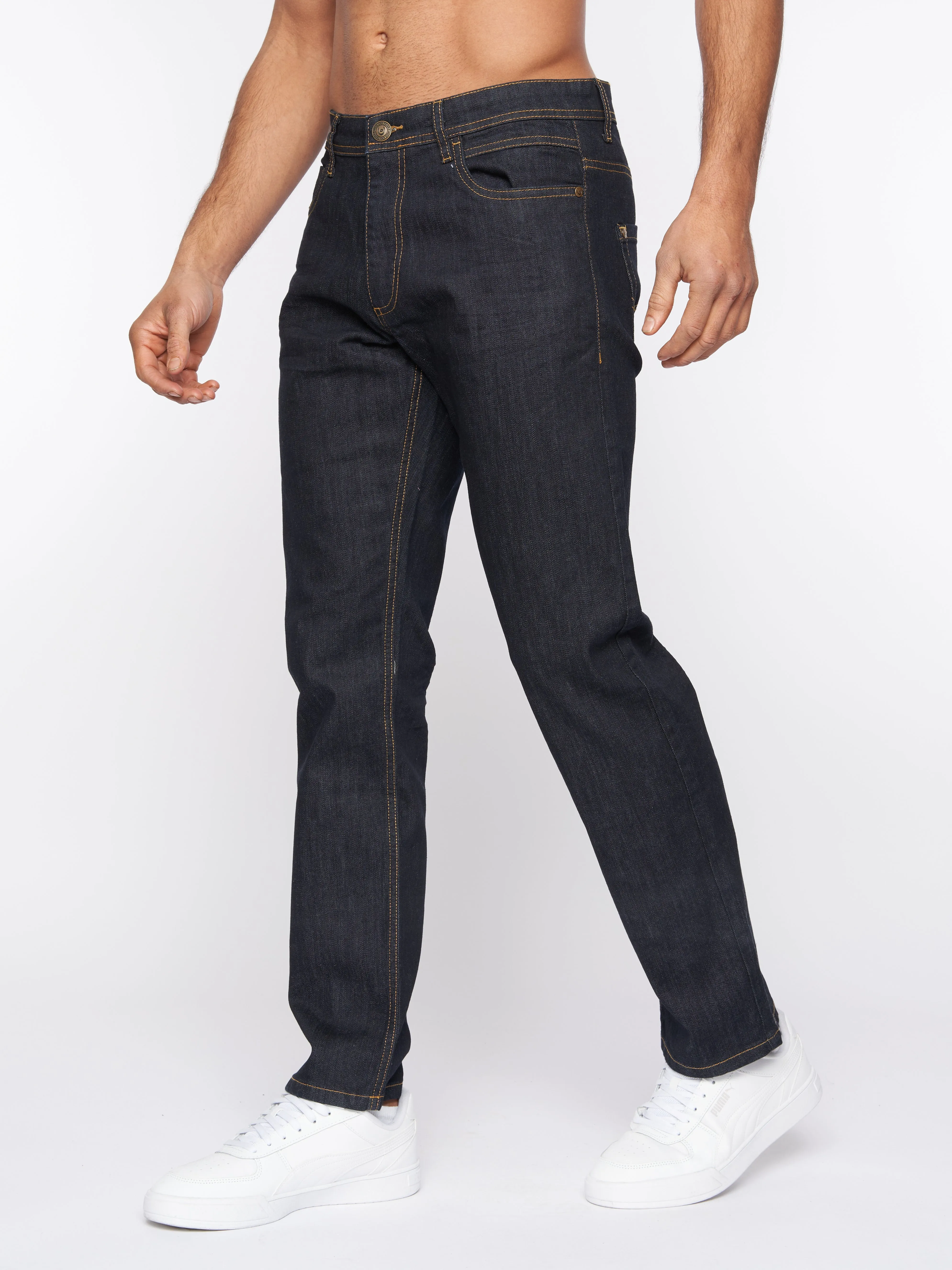 Hydras Straight Leg Jeans Raw Wash sold by Duck and Cover product image thumbnail 3
