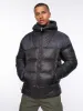 Ryebank Padded Jacket Black Camo sold by Duck and Cover