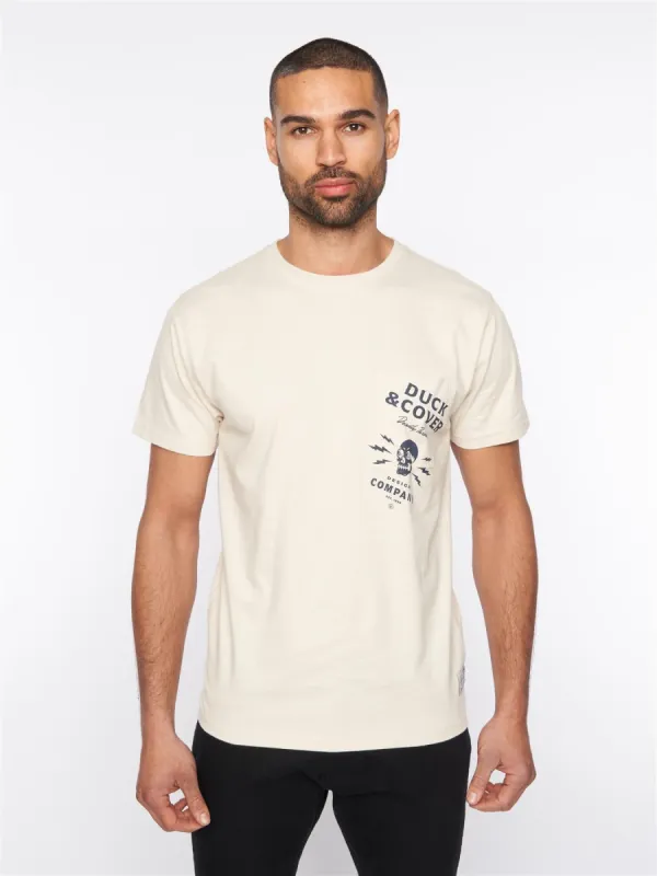 Berger T-Shirt Off White sold by Duck and Cover