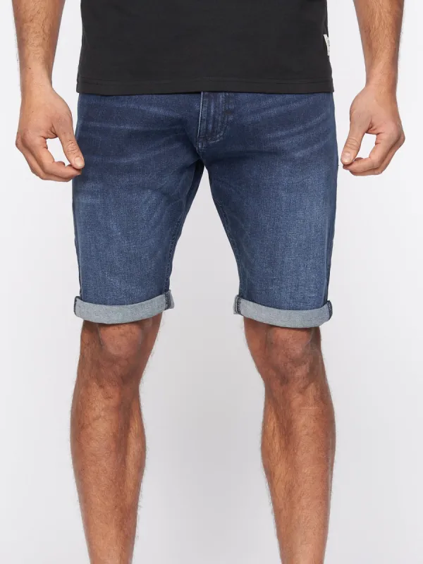 Zeki Shorts Dark Wash made by Duck and Cover
