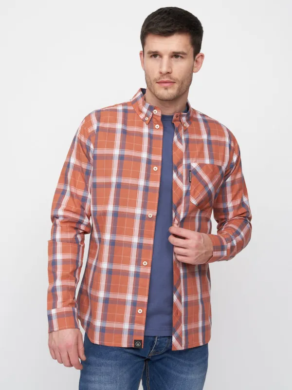 Lennmore Shirt Red Check sold by Duck and Cover
