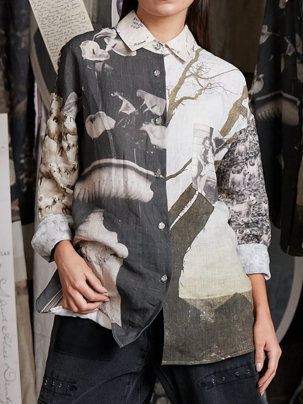 CIRCULAR BY M.A DAINTY WEEKEND AWAY SHIRT sold by ENNI