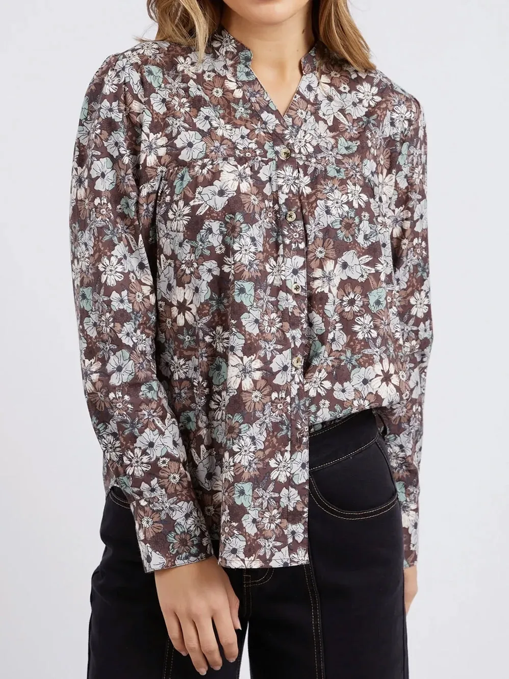 FOXWOOD FLORAL MEADOW TOP sold by ENNI