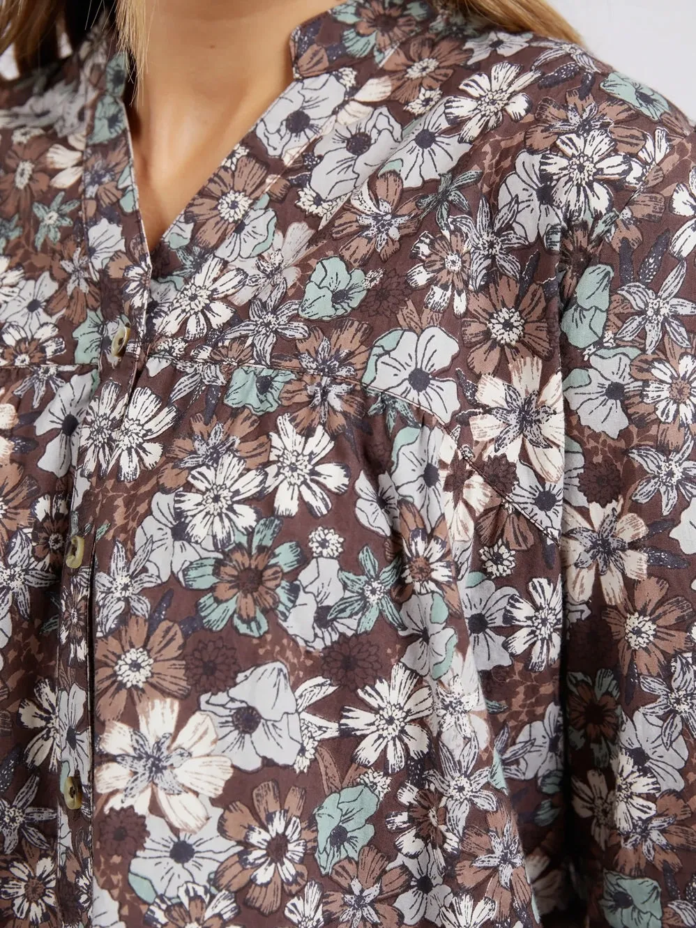 FOXWOOD FLORAL MEADOW TOP sold by ENNI product image thumbnail 3