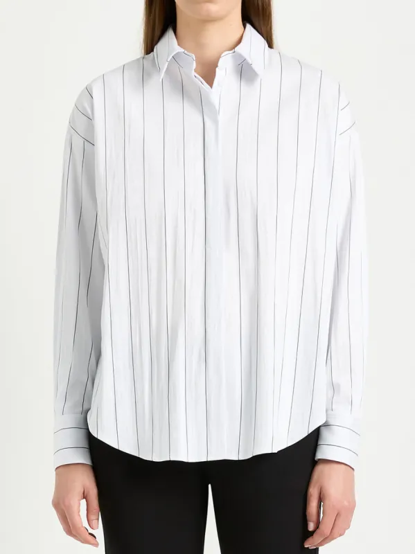 MELA PURDIE RELAXED MID SHIRT sold by ENNI