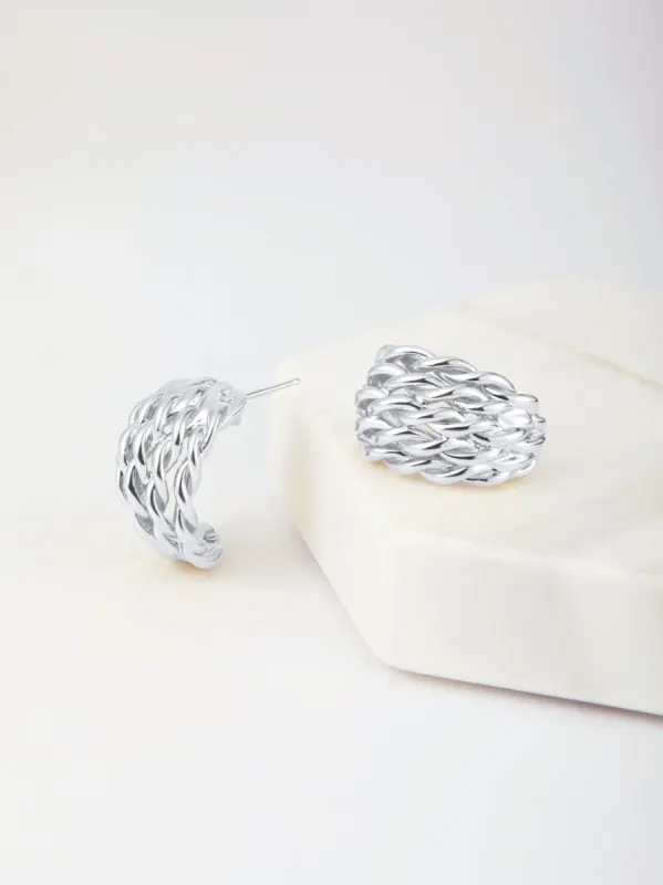 ZAFINO SARAH HOOP EARRING sold by ENNI